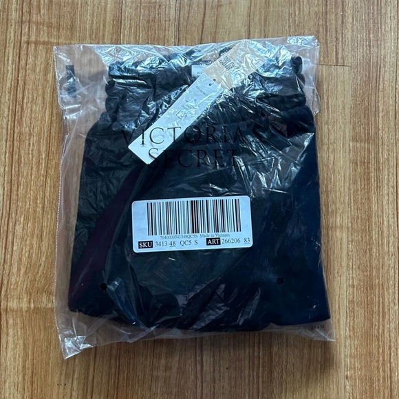 NWT PINK High Waist CAMPUS Sweat Shorts SMALL - Picture 6 of 7